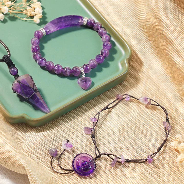 Bodhi Stones Bring Serenity into Your Life Amethyst Bundle