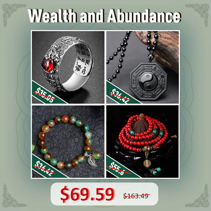 Bodhi Stones  Gain Unexpected Wealth and Abundance Gift Set