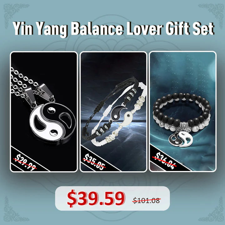 Bodhi Stones Yin Yang Balance Lover Gift Set